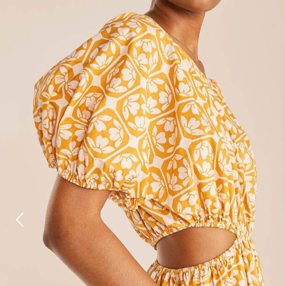 NWT Rebecca Taylor Lattice Fleur Poplin Jumpsuit Size 4 - Picture 2 of 7